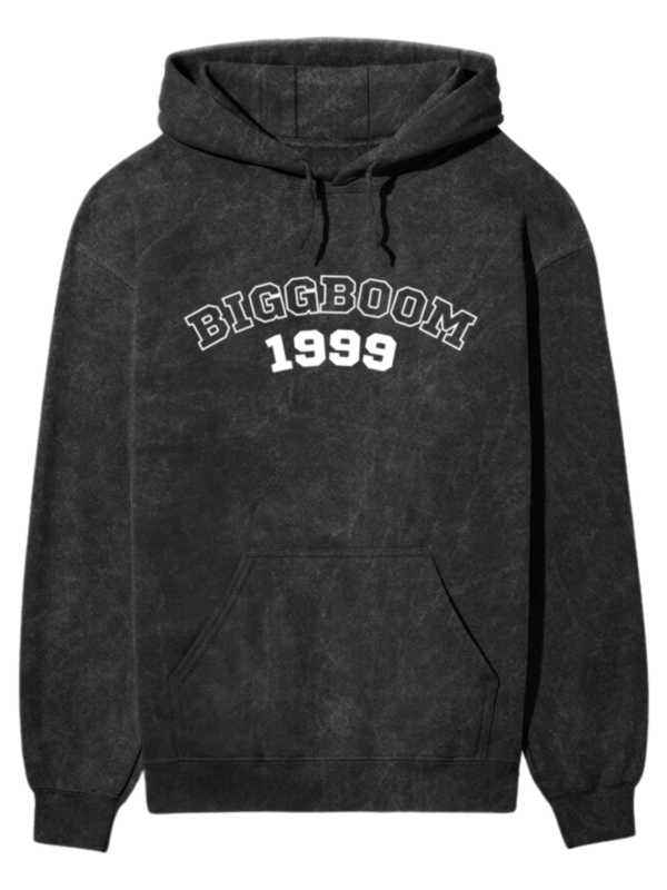 BiggBoom Acid Wash Hooded SweatShirt