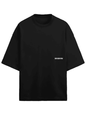 | BiggBoom BiggBoom T shirt Black color Front text