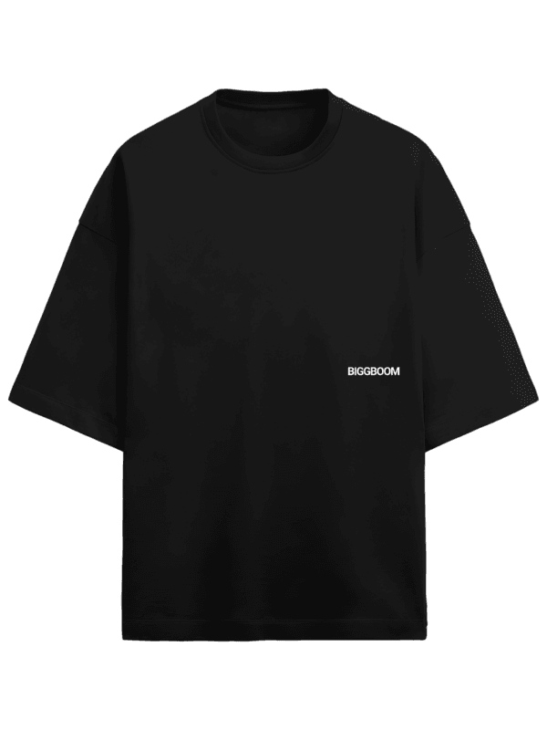 | BiggBoom BiggBoom T shirt Black color Front text